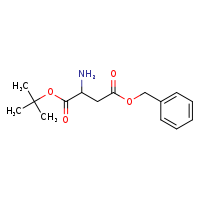 4-benzyl 1-tert-butyl 2-aminobutanedioate