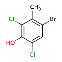 4-bromo-2,6-dichloro-3-methylphenol