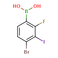 4-bromo-2-fluoro-3-iodophenylboronic acid