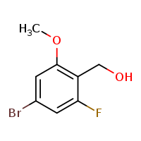 (4-bromo-2-fluoro-6-methoxyphenyl)methanol