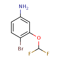 4-bromo-3-(difluoromethoxy)aniline