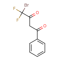 4-bromo-4,4-difluoro-1-phenylbutane-1,3-dione