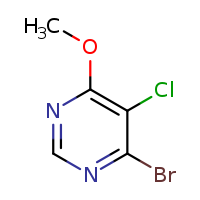 4-bromo-5-chloro-6-methoxypyrimidine