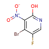 4-bromo-5-fluoro-3-nitropyridin-2-ol