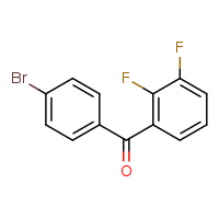(4-bromophenyl)(2,3-difluorophenyl)methanone