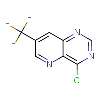 4-chloro-7-(trifluoromethyl)pyrido[3,2-d]pyrimidine