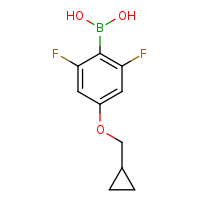 4-(cyclopropylmethoxy)-2,6-difluorophenylboronic acid