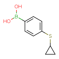 4-(cyclopropylsulfanyl)phenylboronic acid