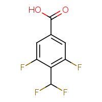 4-(difluoromethyl)-3,5-difluorobenzoic acid