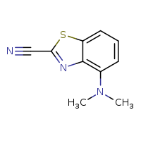 4-(dimethylamino)-1,3-benzothiazole-2-carbonitrile