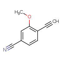 4-ethynyl-3-methoxybenzonitrile