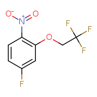 4-fluoro-1-nitro-2-(2,2,2-trifluoroethoxy)benzene