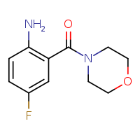 4-fluoro-2-(morpholine-4-carbonyl)aniline