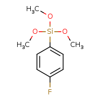 (4-fluorophenyl)trimethoxysilane