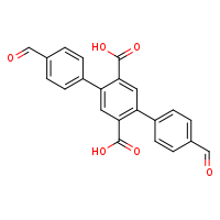 4'-formyl-4-(4-formylphenyl)-[1,1'-biphenyl]-2,5-dicarboxylic acid