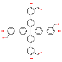 4-hydroxy-4'-[tris({3'-formyl-4'-hydroxy-[1,1'-biphenyl]-4-yl})methyl]-[1,1'-biphenyl]-3-carbaldehyde