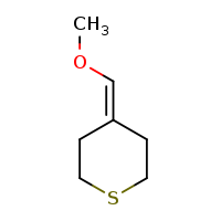 4-(methoxymethylidene)thiane