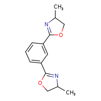 4-methyl-2-[3-(4-methyl-4,5-dihydro-1,3-oxazol-2-yl)phenyl]-4,5-dihydro-1,3-oxazole