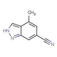 4-methyl-2H-indazole-6-carbonitrile