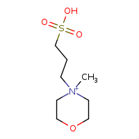4-methyl-4-(3-sulfopropyl)morpholin-4-ium