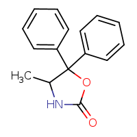 4-methyl-5,5-diphenyl-1,3-oxazolidin-2-one
