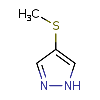 4-(methylsulfanyl)-1H-pyrazole