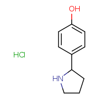 4-(pyrrolidin-2-yl)phenol hydrochloride