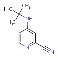 4-(tert-butylamino)pyridine-2-carbonitrile
