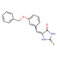 5-{[3-(benzyloxy)phenyl]methylidene}-2-sulfanylideneimidazolidin-4-one
