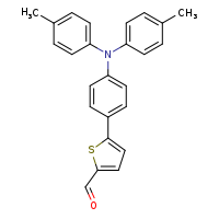 5-{4-[bis(4-methylphenyl)amino]phenyl}thiophene-2-carbaldehyde