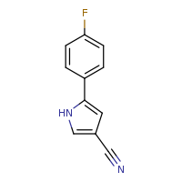 5-(4-fluorophenyl)-1H-pyrrole-3-carbonitrile