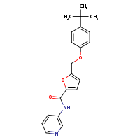 5-(4-tert-butylphenoxymethyl)-N-(pyridin-3-yl)furan-2-carboxamide