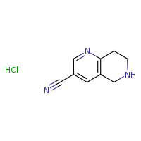 5,6,7,8-tetrahydro-1,6-naphthyridine-3-carbonitrile hydrochloride