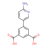 5-(6-aminopyridin-3-yl)benzene-1,3-dicarboxylic acid
