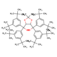 {5-[bis(3,5-di-tert-butylphenyl)(hydroxy)methyl]-2,2-dimethyl-1,3-dioxolan-4-yl}bis(3,5-di-tert-butylphenyl)methanol