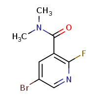 5-bromo-2-fluoro-N,N-dimethylpyridine-3-carboxamide