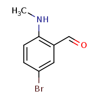 5-bromo-2-(methylamino)benzaldehyde