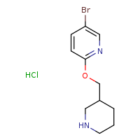 5-bromo-2-(piperidin-3-ylmethoxy)pyridine hydrochloride