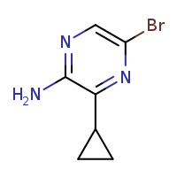 5-bromo-3-cyclopropylpyrazin-2-amine