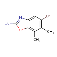 5-bromo-6,7-dimethyl-1,3-benzoxazol-2-amine