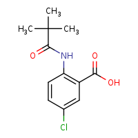 5-chloro-2-(2,2-dimethylpropanamido)benzoic acid
