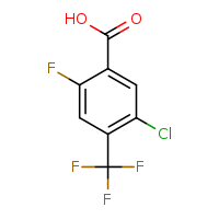 5-chloro-2-fluoro-4-(trifluoromethyl)benzoic acid