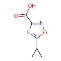 5-cyclopropyl-1,2,4-oxadiazole-3-carboxylic acid