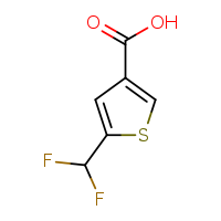 5-(difluoromethyl)thiophene-3-carboxylic acid