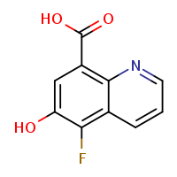 5-fluoro-6-hydroxyquinoline-8-carboxylic acid
