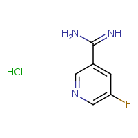 5-fluoropyridine-3-carboximidamide hydrochloride