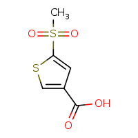 5-methanesulfonylthiophene-3-carboxylic acid