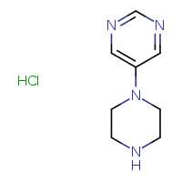 5-(piperazin-1-yl)pyrimidine hydrochloride