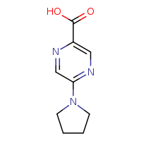 5-(pyrrolidin-1-yl)pyrazine-2-carboxylic acid