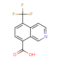 5-(trifluoromethyl)isoquinoline-8-carboxylic acid